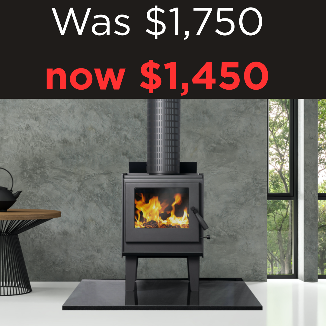 Coonara Aussie Radiant with Legs and Trivet - Freestanding Woodheater