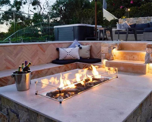 Jetmaster Crystal Fire Custom Gas Fire Pits