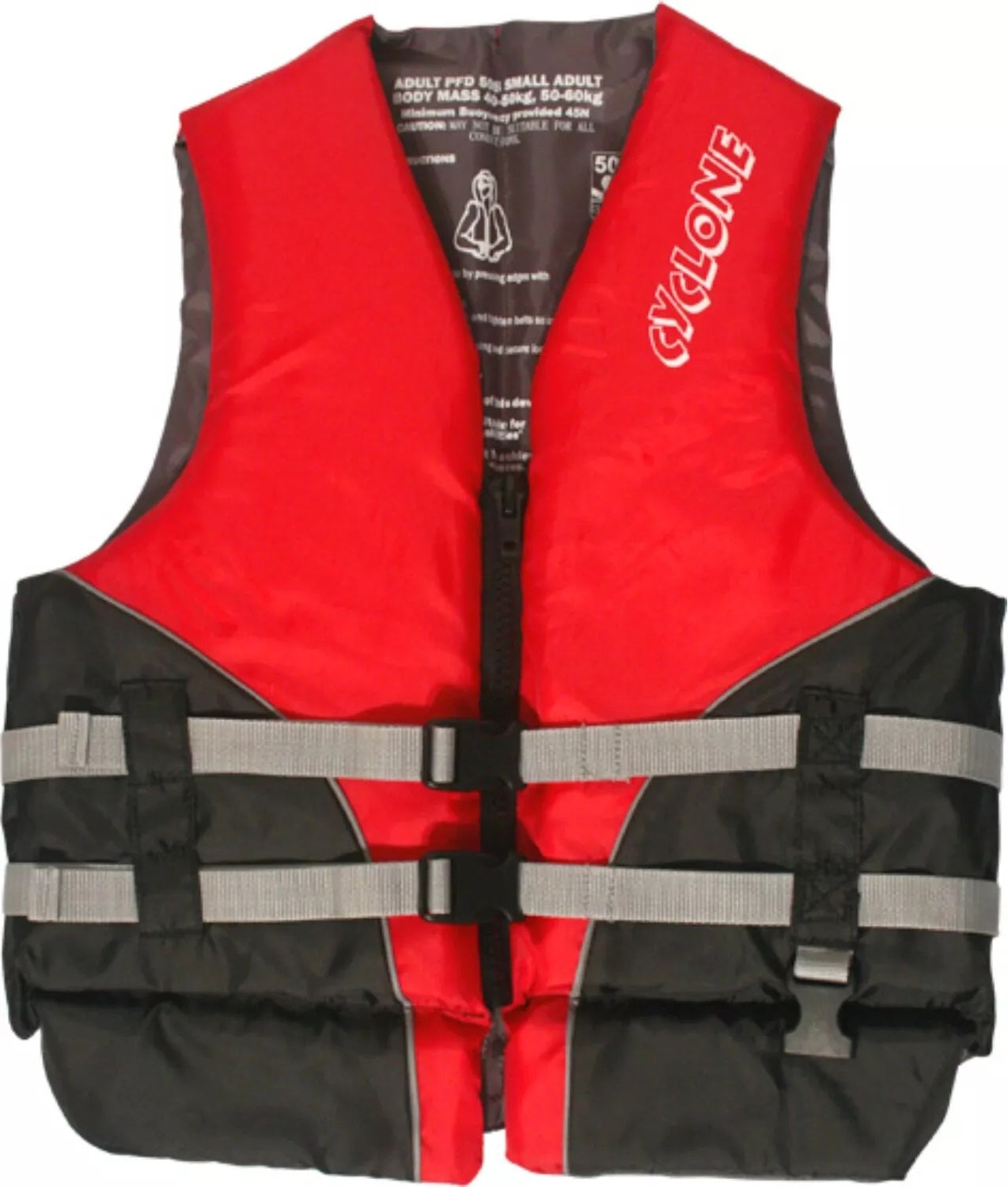 Axis Cyclone Life Jacket L50S 60+KG XL Adult Red