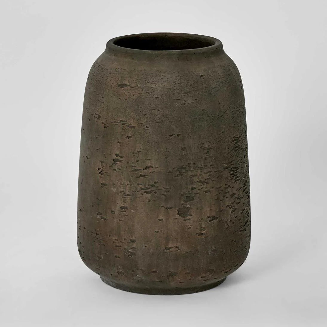 Landis Straight Vase - Earth Brown