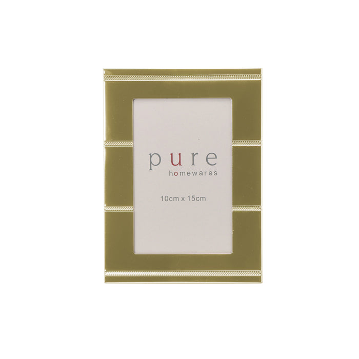 Fowler Champagne Panelled Frame – Small