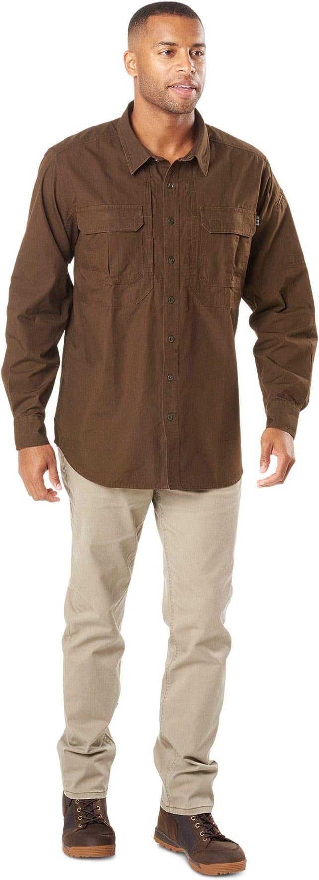 5.11 Expedition L/S Shirt Med Brown- Mens