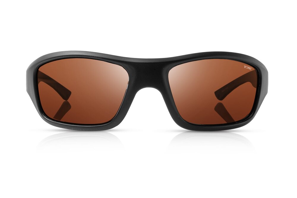 Tonic Evo Sunglasses - Matt Black - Photochromic Copper Lens