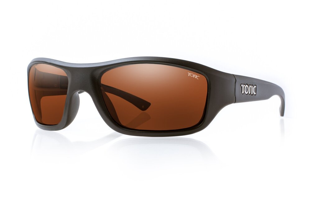 Tonic Evo Sunglasses - Matt Black - Photochromic Copper Lens