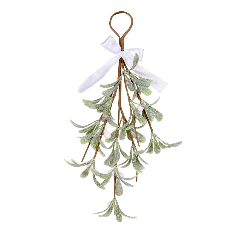 Frosted Mistletoe Bunch