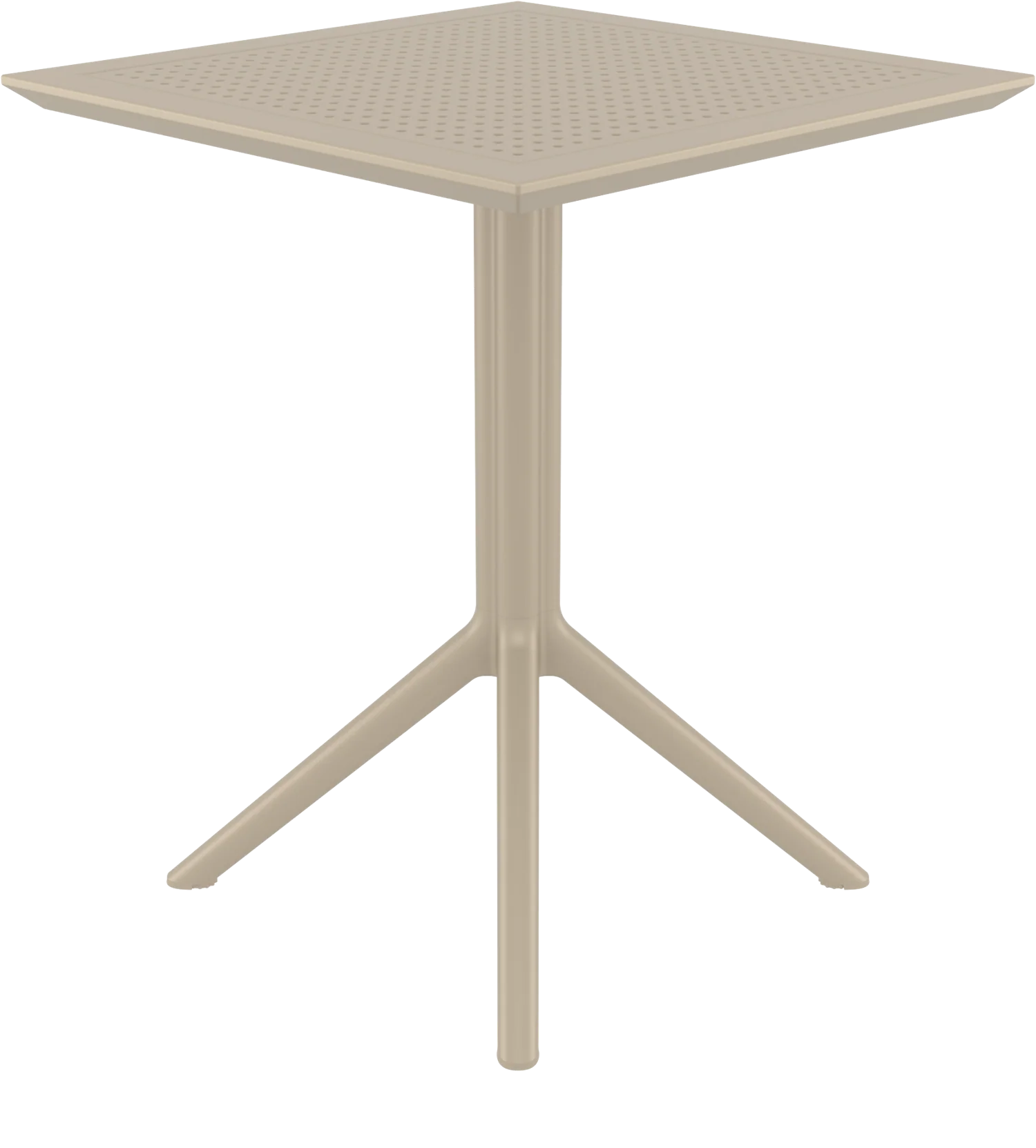 Outdoor Folding Table - Taupe