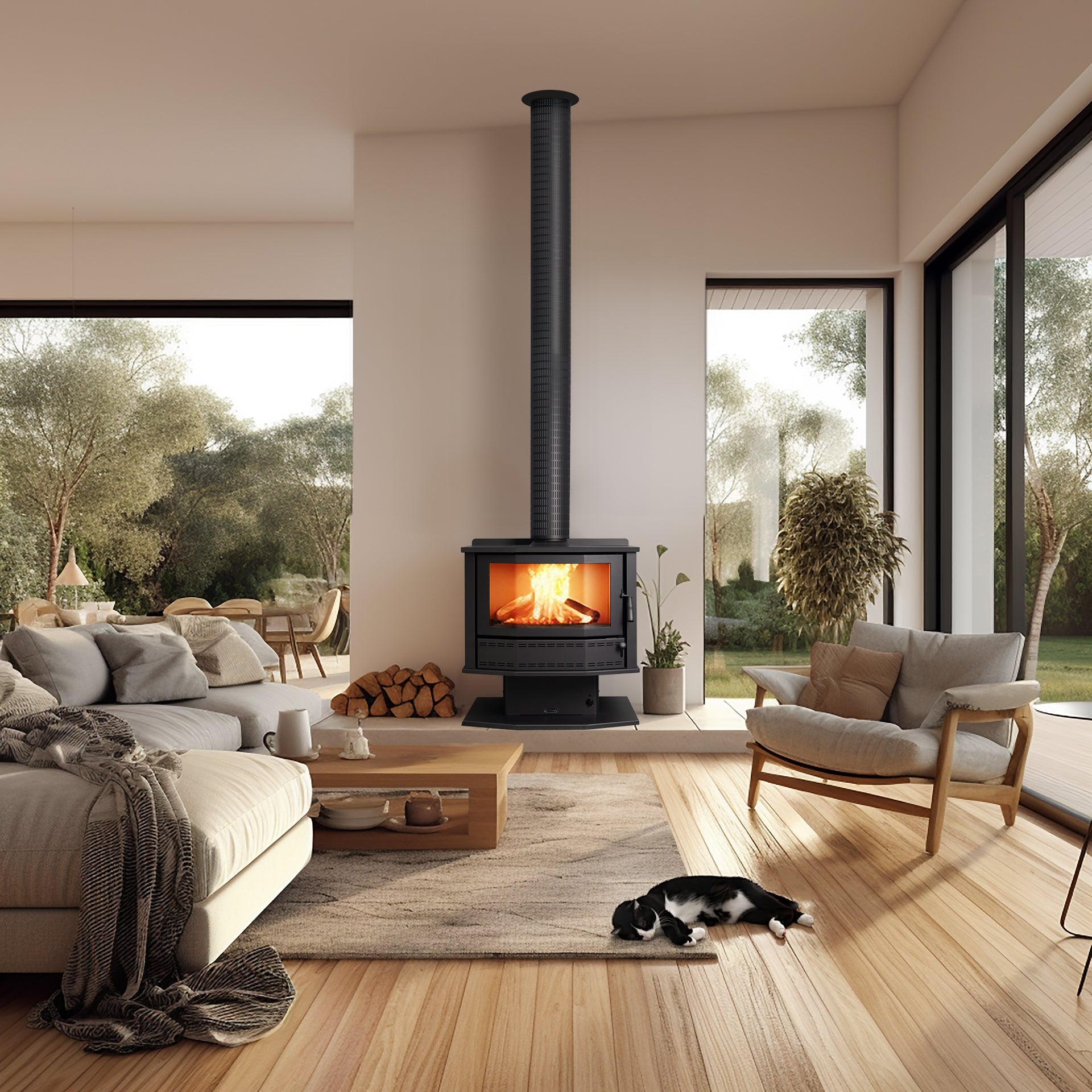 Coonara Firelite - Freestanding Woodheater