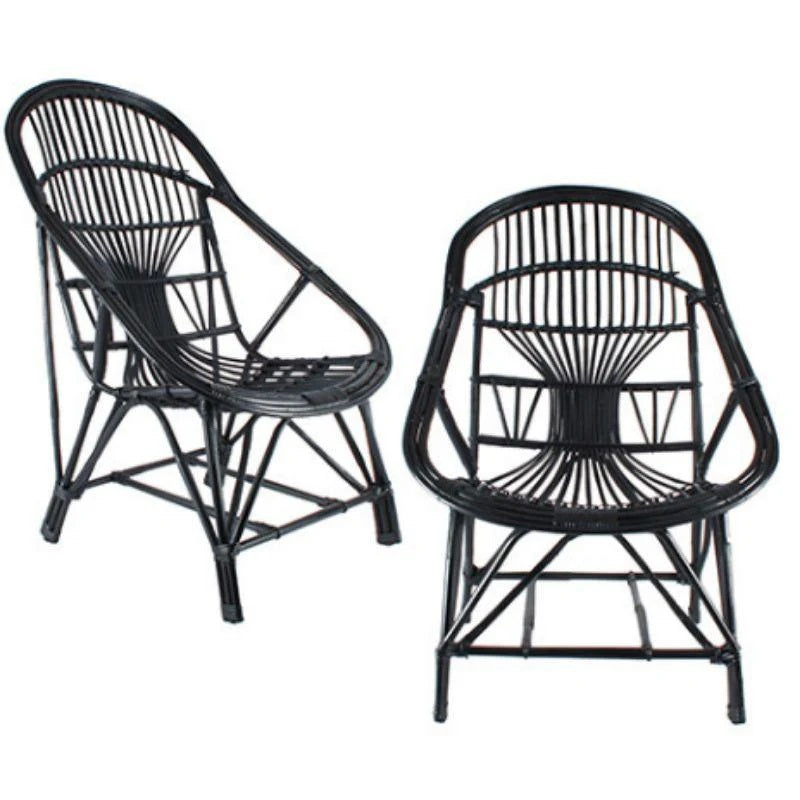 Wilkes Cane Chair Black