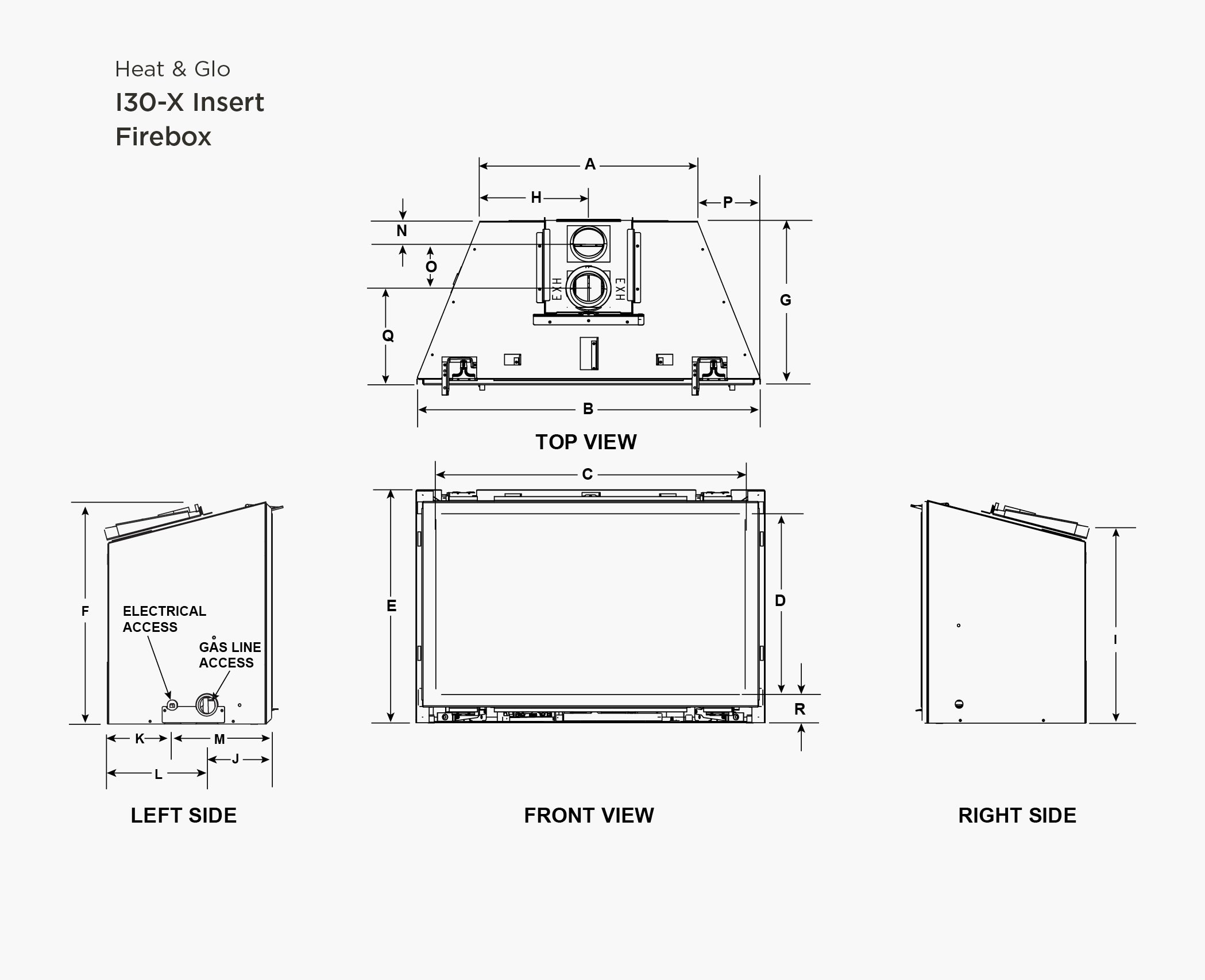 Heat n Glo I30-X Insert Gas Heater