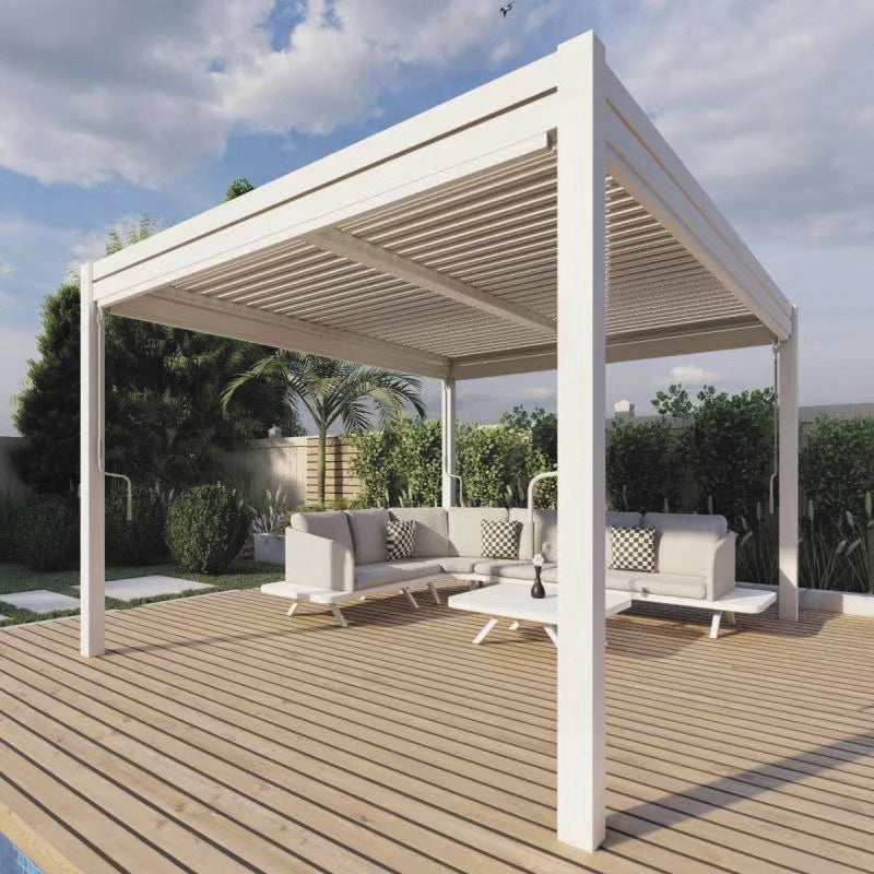 Kayden Pergola White – 4×3 m