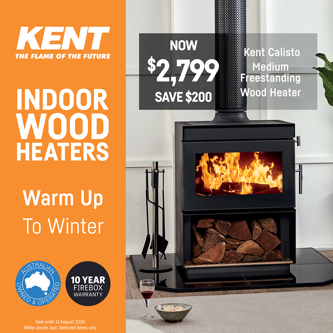Kent Calisto Freestanding Wood Heater - Medium Freestanding