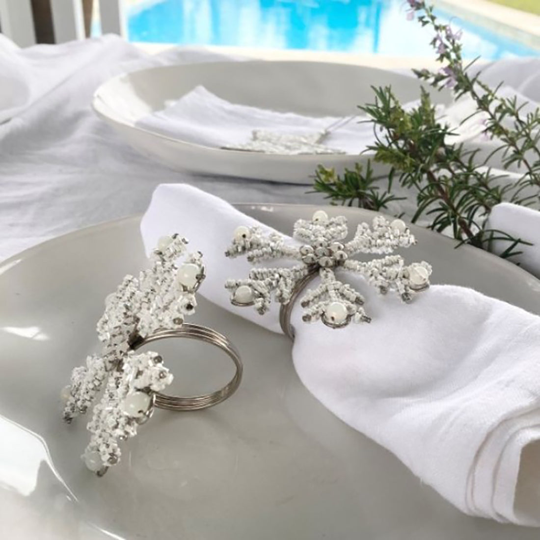 Lucia Snowflake Napkin Ring