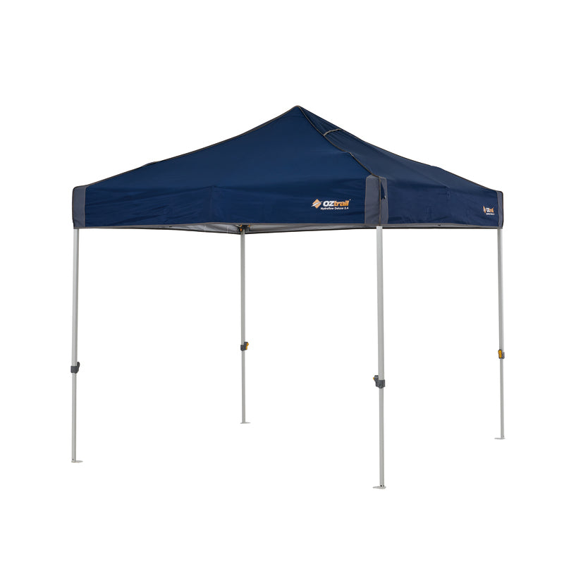 Oztrail Hydroflow Deluxe Gazebo 2.4m Blue