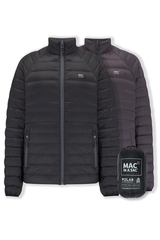 Mac in a Sac Reversible Jacket BLK/Char