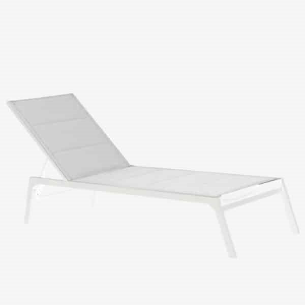 GLG Medina Sunlounge - White