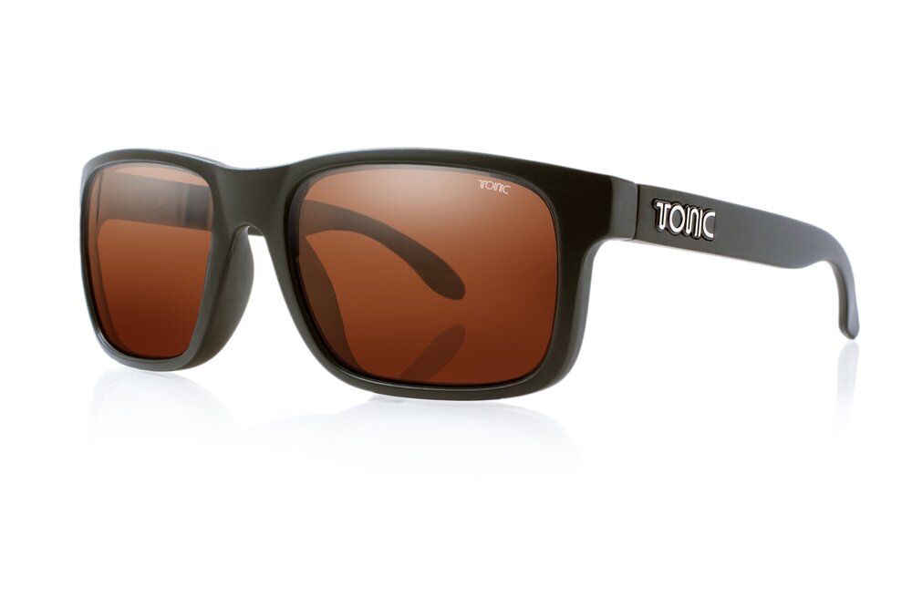 Tonic Mo Sunglasses - Matt Black - Photochromic Copper Lens