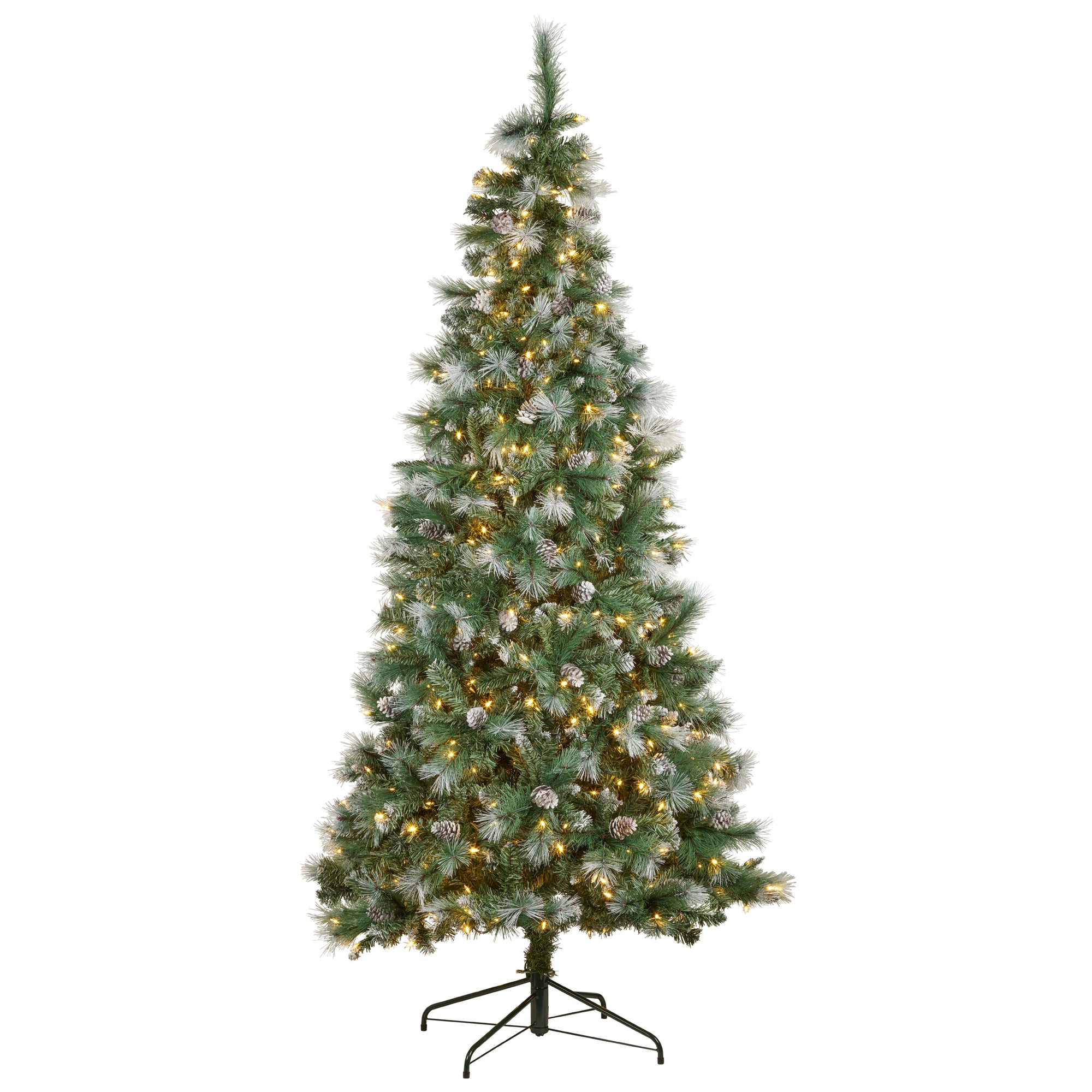 Tree with Lights Slim Bayville Pine