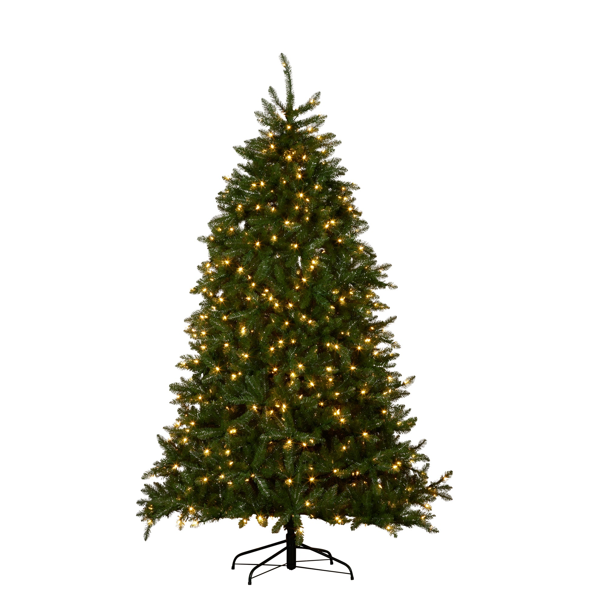 Tree with Lights Dunhill Shimmer