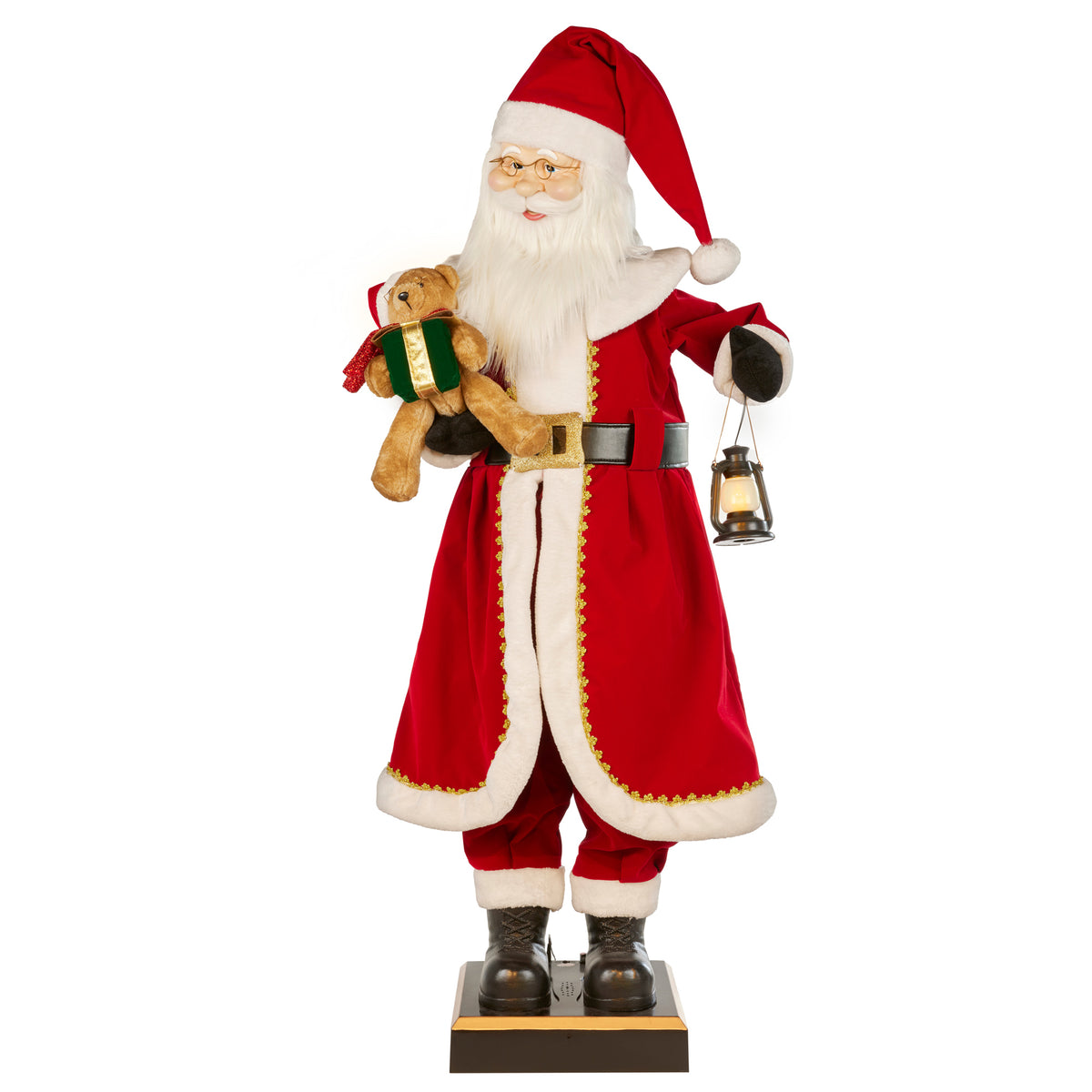 Santa Lights & Sounds Moving 150cm