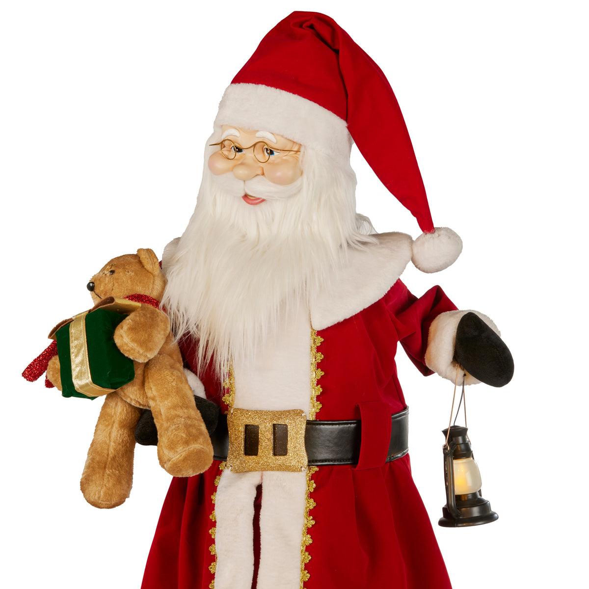 Santa Lights & Sounds Moving 150cm