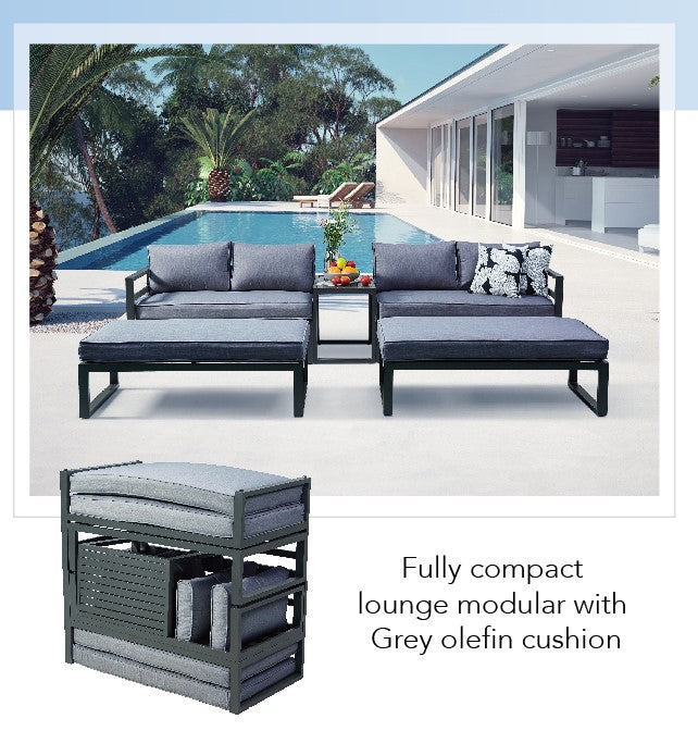 Modular Outdoor Lounge Setting