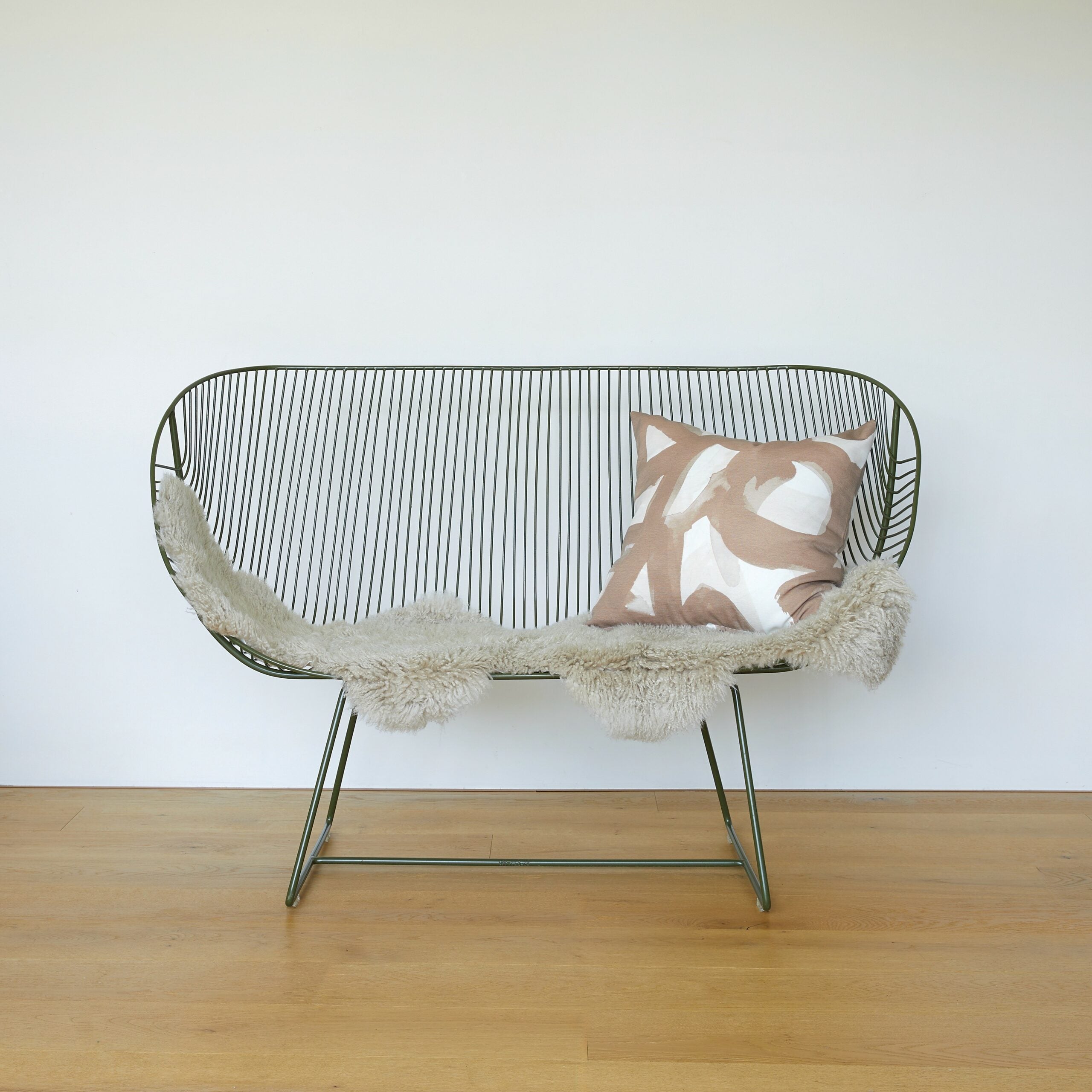 Orere Sofa/Stainless Steel - Fern