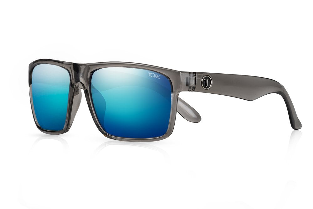 Tonic Outback Sunglasses - Smoke Grey - Blue Lens