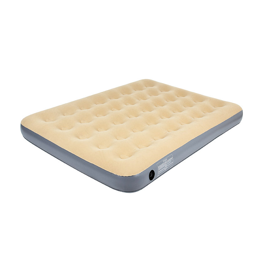 Oztrail Velour Air Mattress Single Height - Double