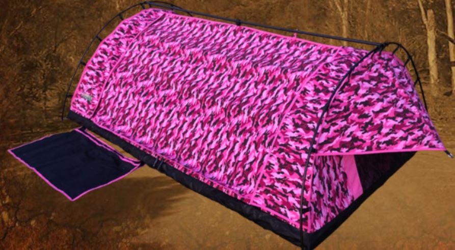 Kulkyne Single Pink Camo Swag - Basic Mattress