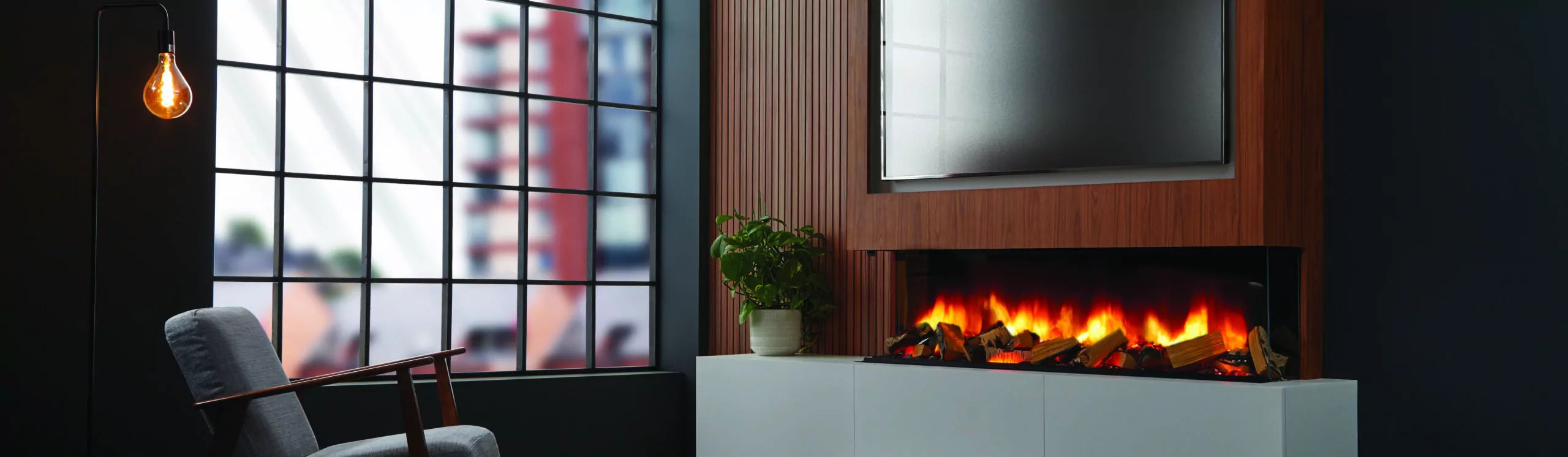 Polaris 1600E Electric Fireplace