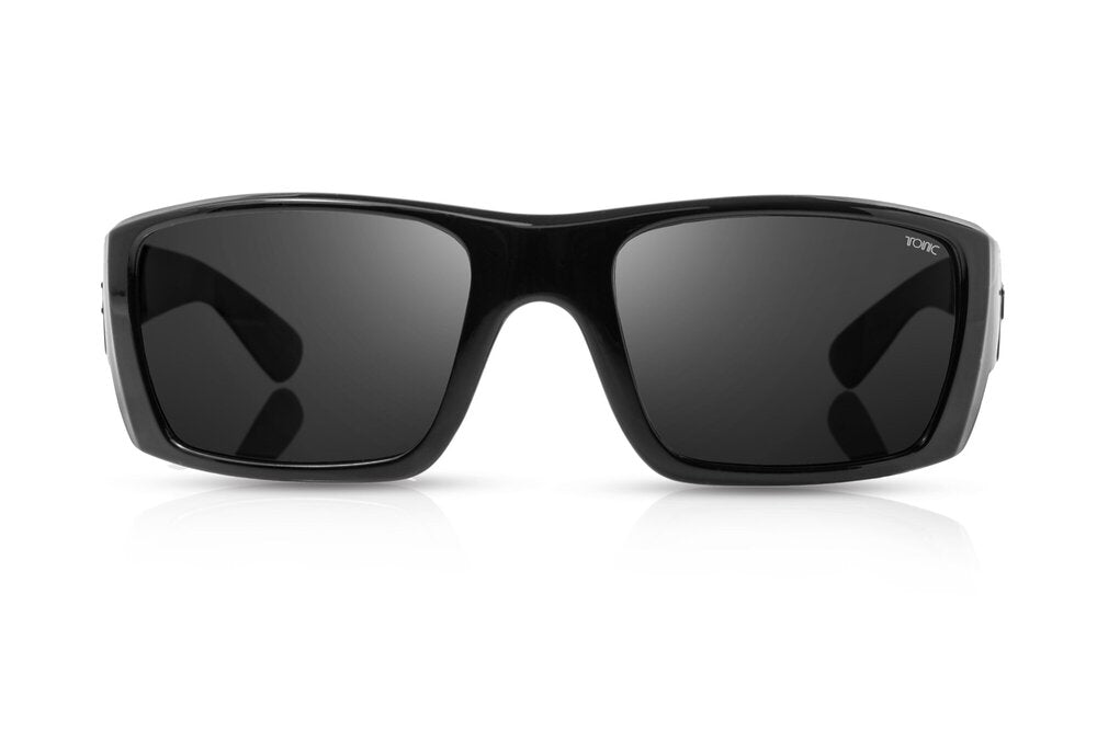 Tonic Rise Sunglasses - Matt Black - Photochromic Grey Lens