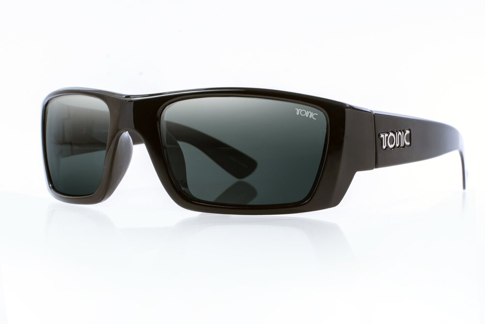 Tonic Rise Sunglasses - Matt Black - Photochromic Grey Lens