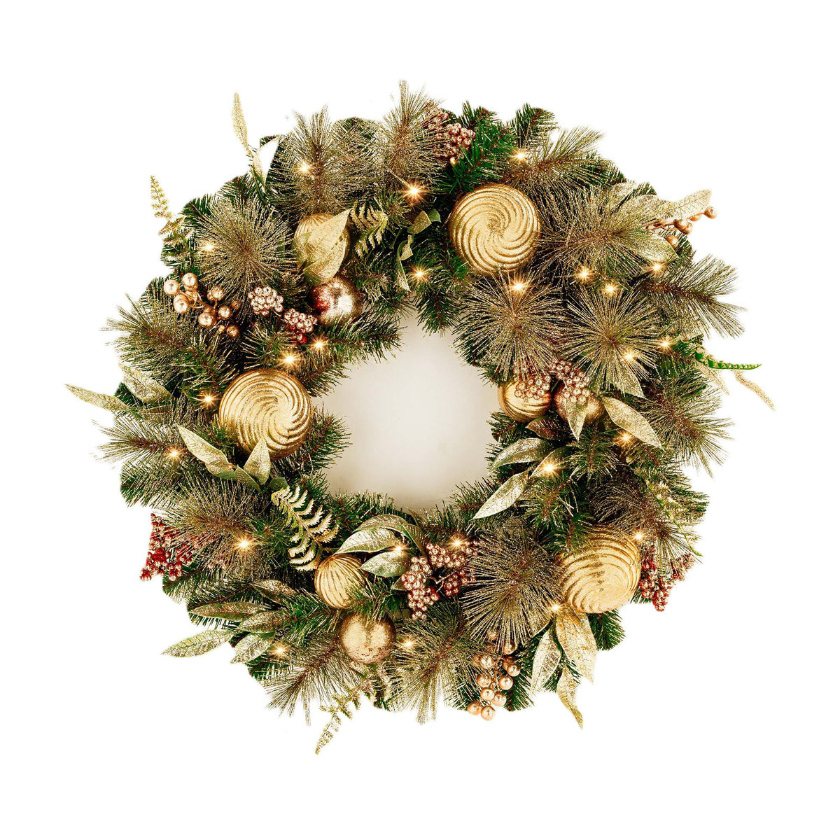 Luxe Mountain Pine Wreath 61cm