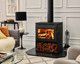 Saxon Blackwood Storage Wood Heater - Freestanding