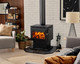 Saxon Merbau Wood Heater - Freestanding