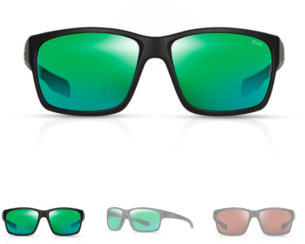 Tonic Titan Matt Black Photochromic Grey Sunglasses