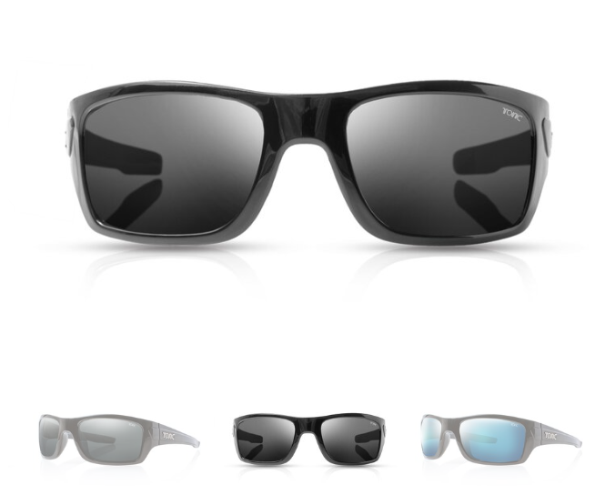 Tonic Trakker Matt Black Photochromic Grey Lense Sunglasses