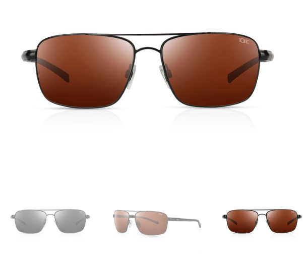 Tonic Blaq Metal Black Photochromic Copper Sunglasses