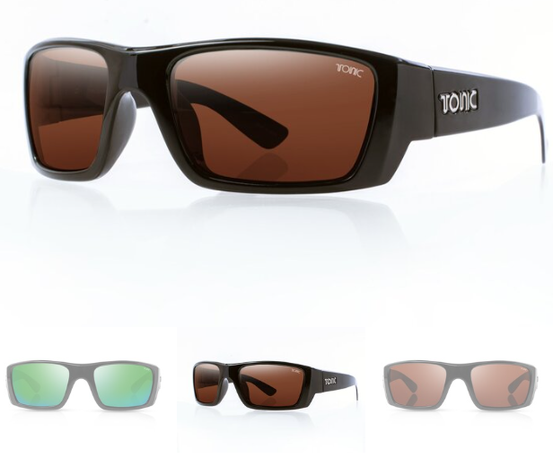 Tonic Rise Matt Black Photochromic Copper Sunglasses