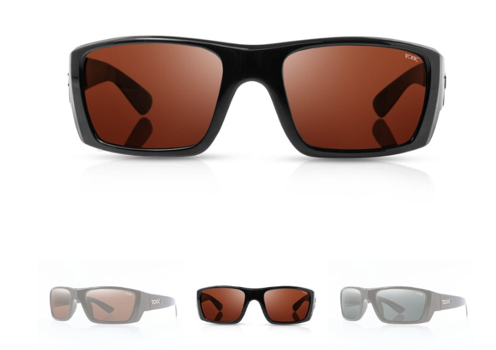 Tonic Rise Matt Black Photochromic Copper Sunglasses