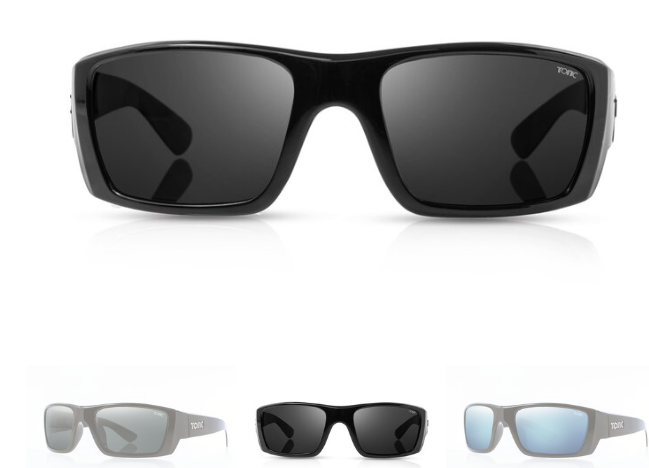 Tonic Rise Matt Black Photochromic Grey Sunglasses