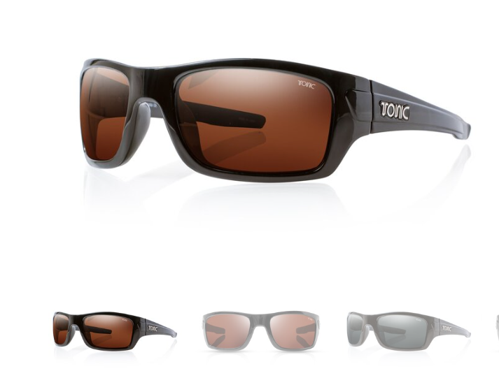 Tonic Trakker Matt Black Photochromic Copper Sunglasses