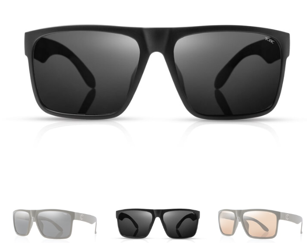 Tonic Outback Matt Black Photochromic Grey Sunglasses