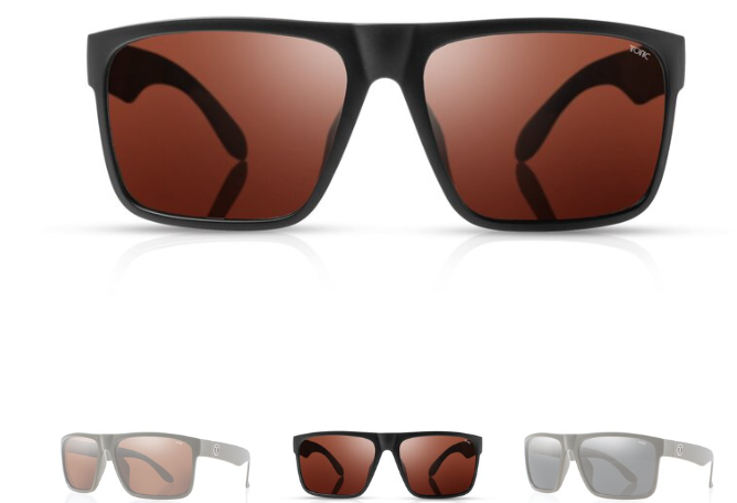 Tonic Outback Matt Black Photochromic Copper Sunglasses