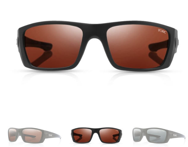 Tonic Youranium Matt Black Photochromic Copper Lens Sunglasses