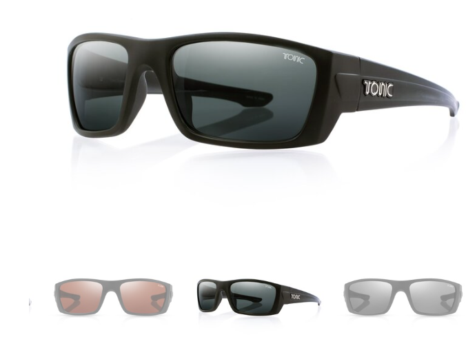 Tonic Youranium Matt Black Photochromic Grey Sunglasses