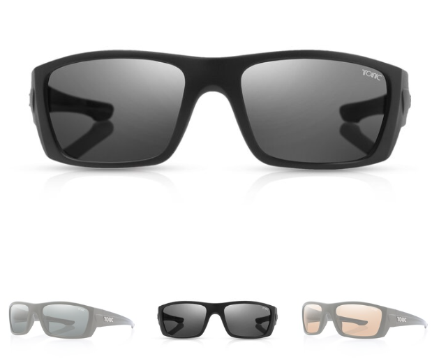 Tonic Youranium Matt Black Photochromic Grey Sunglasses