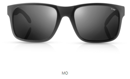 Tonic Mo Matt Black Photochromic Blue Mirror Sunglasses