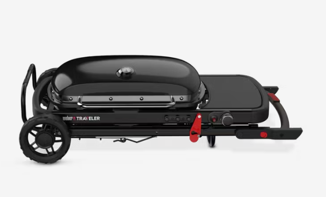 Weber Traveler Stealth With Griddle LP