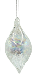 Glass Bauble Irridescent